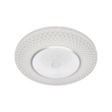 RABALUX 3254 Tornado stropné svietidlo LED D480mm 72W/5470lm 3000-6500K chrómová, biela, stmievateľné, diaľkový ovládač, starlight efekt