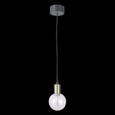LUXERA 64401 ABRAZO závěsné svítidlo 120 mm 1xE14 / 40W, abs / čiré sklo