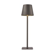 LED venkovní stolní lampa 300 lm 3000K+4000K+6500K IP54 grafitová ITALUX Atlis TB-2821-GR