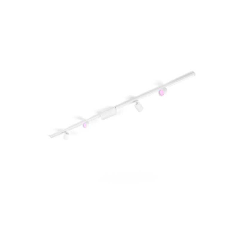 8719514407787 Philips Hue White and Color Ambiance Perifo stropní bodové svítidlo LED - souprava 20,8W/4x490lm 2000-6500K+RGB bílé