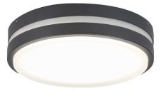 Rabalux 8848 Hamburg venkovní nástěnné LED svítidlo 12W/900lm 4000K IP44 antracit