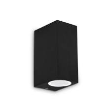 Exteriérové nástenné svietidlo Ideal lux 115344 UP AP2 NERO 2xG9 15W IP44