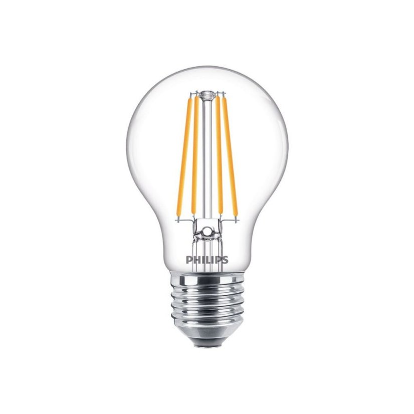 Philips 8718699762032 LED classic žárovka 8,5W/75W 1055lm E27 4000K 220-240V A60 filament