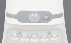 TRIO Reality R23146101 DIADEMA solární nástěnné svítidlo SMD LED 3,5W/300lm 4000K IP44 bílá