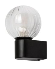 RABALUX 75021 Colzar nástenné svietidlo nad zrkadlo D100mm 1xG9 IP44 matná čierna