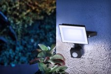 Philips 8720169365209 Lois exteriérový reflektor so senzorom LED 20W/2050lm 5000K IP65 čierna