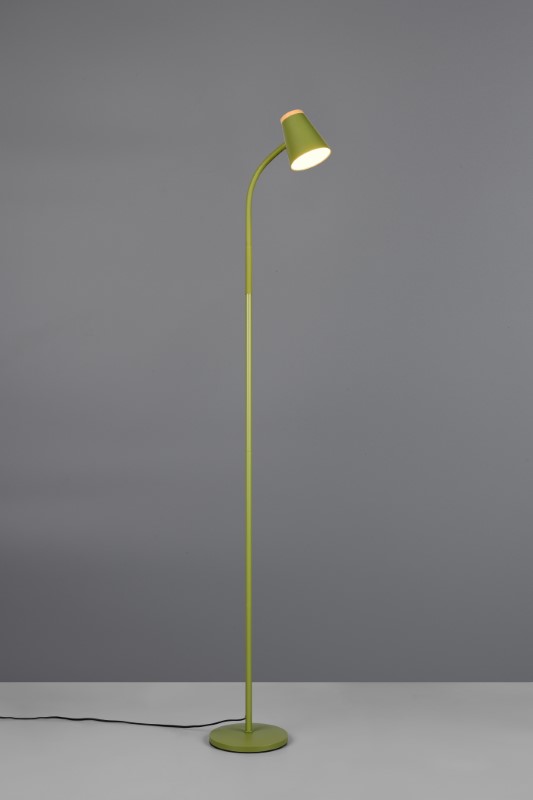 TRIO Reality R45831115 PONGO stojacia lampa v1450mm SMD LED 4,5W/500lm 3000K zelená