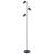 GLOBO 57910SB ROBBY stojacia lampa V1540mm 3xGU10 matná čierna
