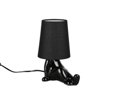 Stolná lampa 1x E14 čierna IP20 TRIO Reality HUMA R56531002