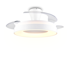 Stropný ventilátor so svetlom LED 2700–6500K biela IP20 TRIO Reality VANSBRO R69652101 časovač