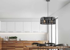 RABALUX 2157 Alessandra závěsné svítidlo E27 2x60W matná černá