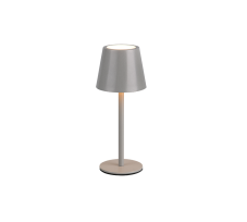 TRIO Reality R55961177 DIAZ dotyková stolní lampička v210mm SMD LED 1,6W/160lm 2700-6500K IP44 šedá