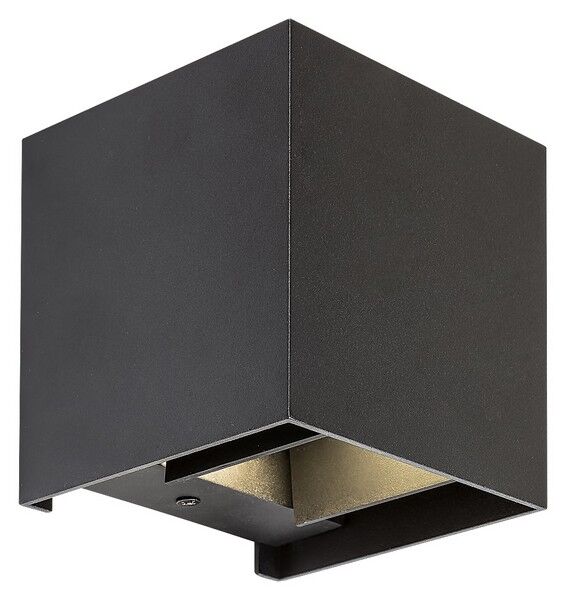 Rabalux 7396 Solin vonkajšie nástenné svietidlo 2xG9 IP54 matná čierna