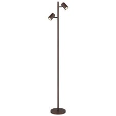 GLOBO 57919S JAMES stojací lampa V1580mm 2xGU10 bronzová hnědá