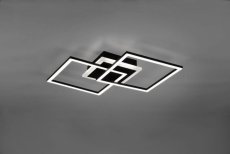 TRIO R62793132 Venida LED stropní svítidlo 25W / 2600lm 3000K matné černé, switchdimmer