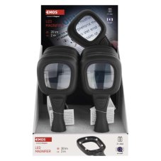 EMOS P4717 LED/UV ruční svítilna 20lm 2× AAA černá