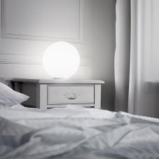 Stolová lampa Ideal lux 000206 MAPA BIANCO TL1 D40 1xE27 60W
