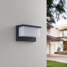 TRIO 240960142 NESTOS vonkajšie nástenné svietidlo SMD LED 13W/1300lm 3000K IP54 antracitová, biela
