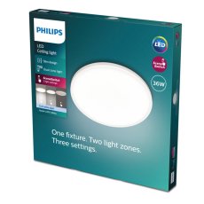 Philips 8719514432109 Ozziet stropní svítidlo LED 36W/4100lm 4000K bílá SceneSwitch