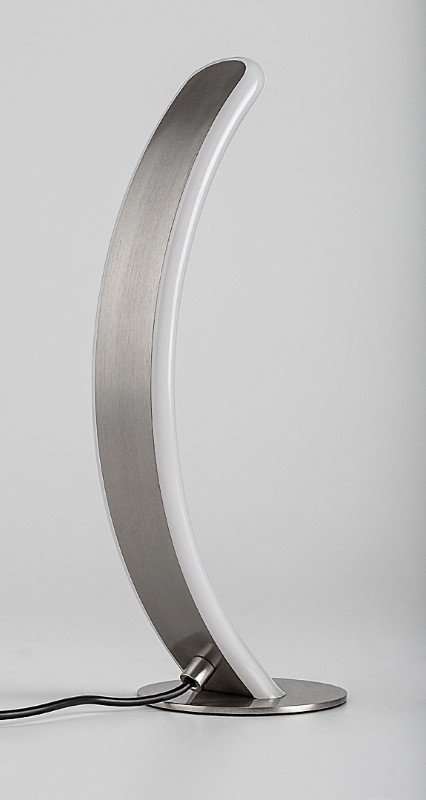 RABALUX 74196 Jarnelle stolná lampička LED 12W/850lm 3000K saténová chrómová, biela