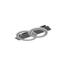 GLOBO 48034-40 JAYDEN stropní svítidlo LED 40W/2000lm 3000K antracit, šedá, bílá