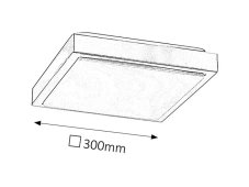 Rabalux 5887 Cruz stropní svítidlo LED 12W