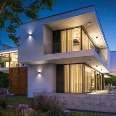 REDO 9199 BETA stropní exteriérové ​​svítidlo LED 1 x 6W 628lm IP54 4000K