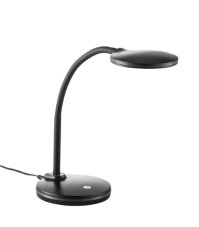 GLOBO 52290108 CARMEN stolové svietidlo LED 4,6W 500/300lm 3000K čierna, adapter incl., 3StepDIM
