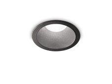 Ideal lux 273167 GAME ROUND zápustné svietidlo D120mm LED 20W 2250/1590lm 3000K čierna, UGR