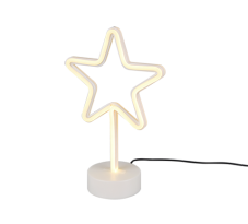TRIO reality R55230101 STAR USB Dekorační svítidlo 187mm LED 1X1W Bílá