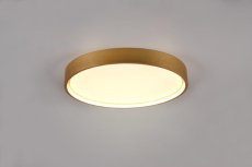 TRIO 641310208 DOHA stropní svítidloSMD LED D450mm 29W/3260lm 2300+3000+4000K mosaz