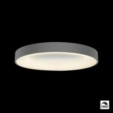 LUXERA 18400 GENTIS stropní svítidlo 600 mm LED / 50W, 4000K, matná šedá