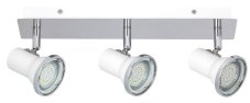 RABALUX 5499 Steve kúpeľňové spot LED GU10 3x4 5W IP44 4000K chróm, biela