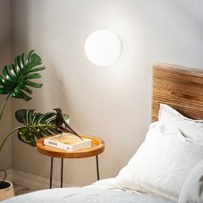 Nástenné svietidlo Ideal lux 059815 MAPA BIANCO AP1 D20 1xE27 60W