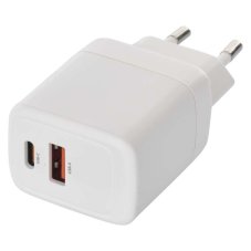 Univerzální USB adaptér GaN 20W biela EMOS V02G20