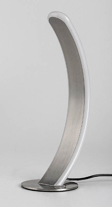 RABALUX 74196 Jarnelle stolná lampička LED 12W/850lm 3000K saténová chrómová, biela