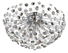 GLOBO 64135D1C KATRINA stropní svítidlo D600mm 6xG9 3,5W/350lm 3000K chromová, kouřová