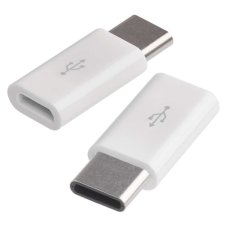 Adaptér USB 2.0 USB-B/USB-C bílá EMOS SM7023