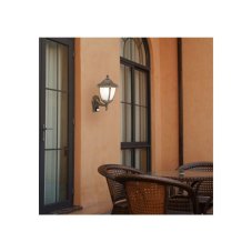 Rabalux 7836 Madrid exteriérové nástěnné svítidlo se senzorem zlaté E27 1 x max. 60W IP43