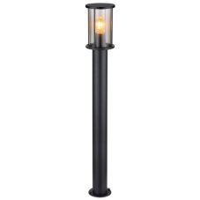 GLOBO 31363 GRACEY vonkajšie stojanové svietidlo/stĺpik V1000mm 1xE27 IP54 matná čierna, dymová