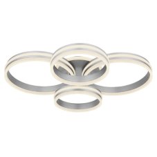 GLOBO 67260-90 RUBIO stropné svietidlo LED 90W/4200lm 2700-6000K šedá, diaľkový ovládač