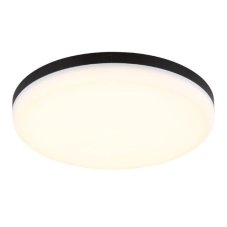 GLOBO 12387-24 MATTHEW stropné svietidlo D300mm LED 18W/1080lm 4000K čierna matná, biela