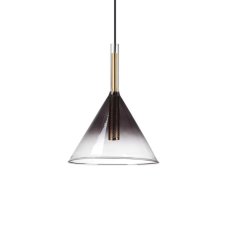 Ideal Lux 309798 EMPIRE závesné svietidlo 1xG9 D200mm čierna, šedá