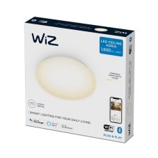 Philips WiZ Dimmable 8719514338050 Adria stropní svítidlo LED 17W/1600lm  teplé svetlo (2700K) bílá stmívatelné