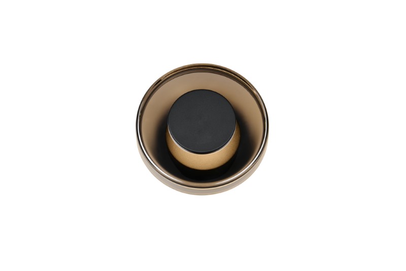 TRIO 254910132 CELESTE nástěnné svítidlo klasické D220mm SMD LED 10W/1100lm 3000K černá, dřevo, switchdimmer