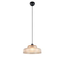 Závěsné svítidlo 1x E27 jantarová IP20 TRIO Reality ABELLA R36761013