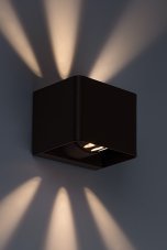 RABALUX 77169 Hallstatt venkovní nástěnné svítidlo LED 10W/320lm 3000K IP54 hnědá