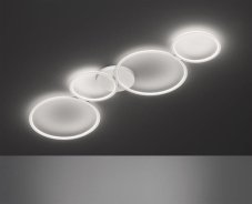 TRIO 622610431 Rondo Stropné svietidlo 970mm LED 1X37W/3300lm 3000K Matná biela, Switchdimmer