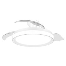 Stropný ventilátor so svetlom LED 2700–6500K biela IP20 PHILIPS Bliss 8721103096029