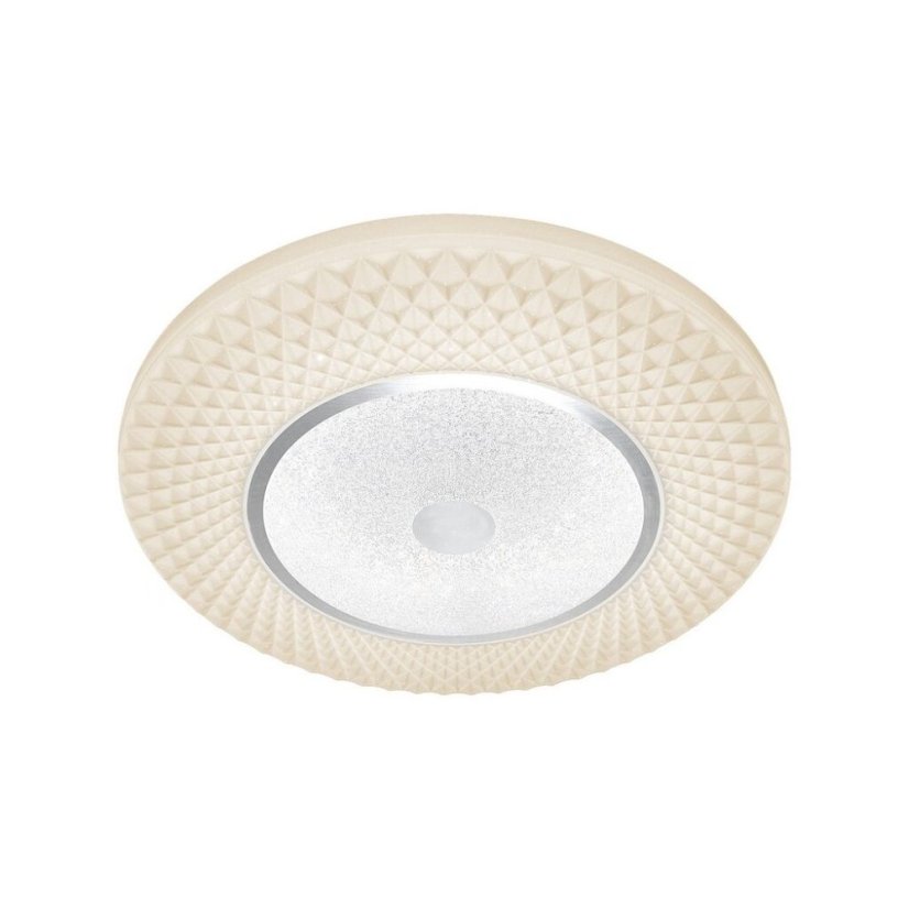 RABALUX 3254 Tornado stropné svietidlo LED D480mm 72W/5470lm 3000-6500K chrómová, biela, stmievateľné, diaľkový ovládač, starlight efekt